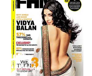 Vidya Balan topless shoot for FHM brings her back into fashion