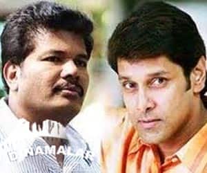Shankar plans to hold I picture of us shooting in China!