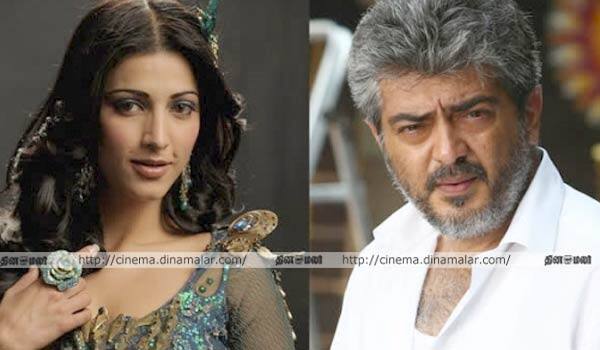Shrutihassan-very-much-interersted-in-acts-with-Ajithkumar