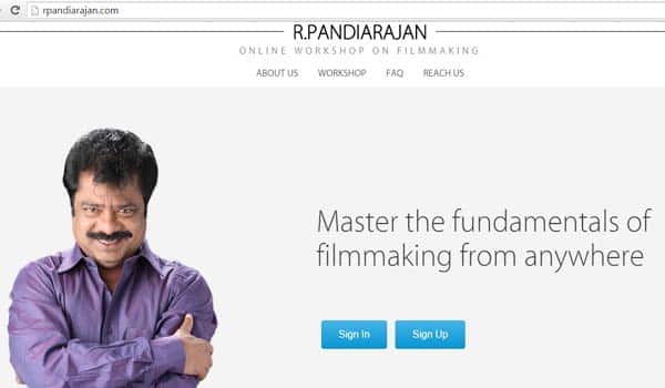 Pandiyarajan-giving-training-via-Internet