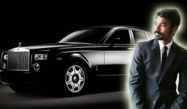 Dhanush-Bought-A-Costly-Rolls-Royce-Car