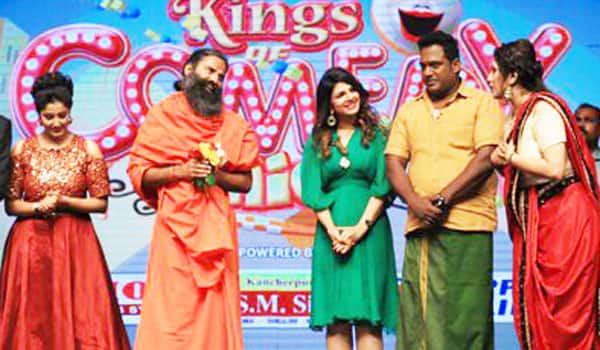 Baba-Ramdev-in-Tamil-Comedy-Program