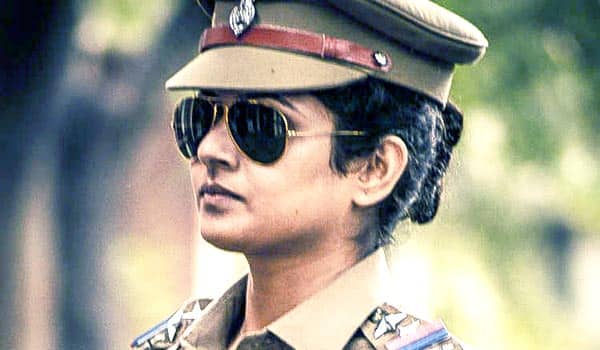 Yamini-acting-as-cop-role-in-first-film