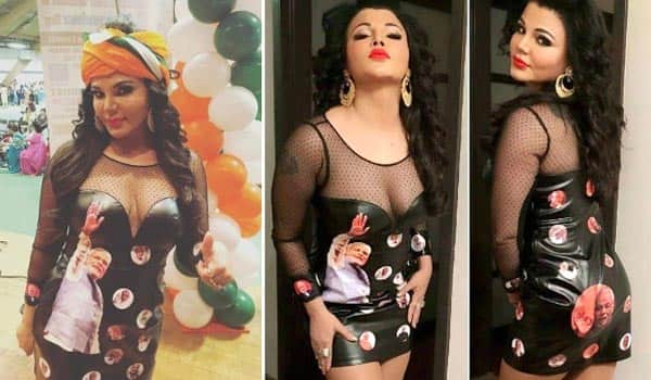 Rakki-sawants-modi-dress-goes-viral-and-controversy