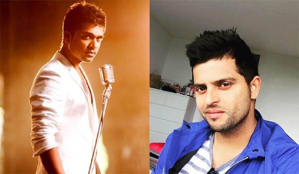 Madurai-SuperGiants--song-of-simbu-is-to-be-launched-by-cricket-player-suresh-raina