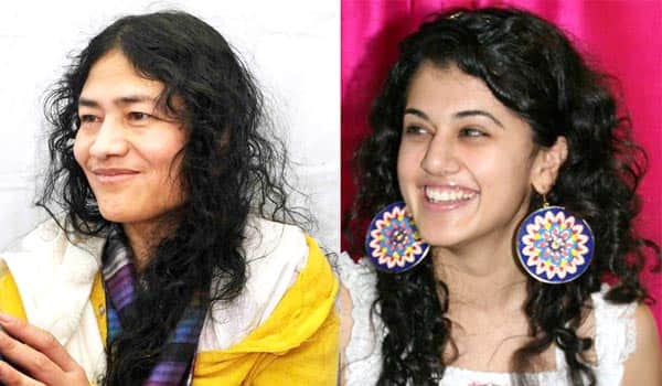 Tapsee-Pannu-to-star-in-biopic-of-Iron-Lady-Irom-Sharmila
