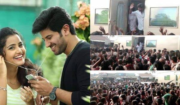 Lot-of-students-crowded-during-dulquer-salman-shooting-in-Triupur
