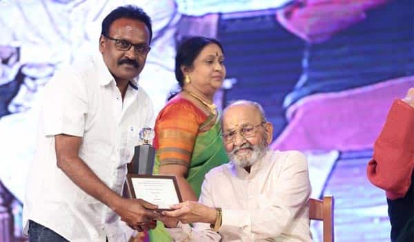 Sankarabharanam-Award-to-Dhanush,-Metro-bags-3-awards