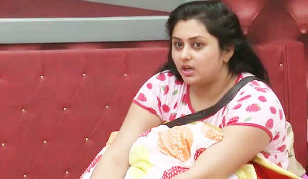 Namitha-happy-about-out-in-bigboss