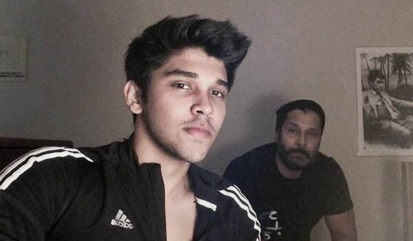 Dhruv-vikram-to-debut-in-two-languages