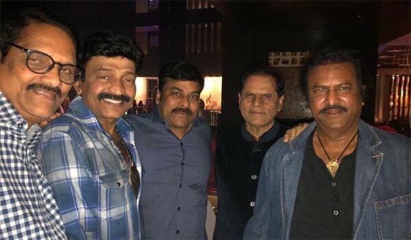 Chiranjeevi---Dr.Rajasekar-in-New-year-party