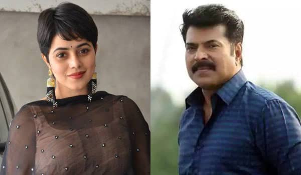 Poorna-acting-as-cop-in-Mammootty-film