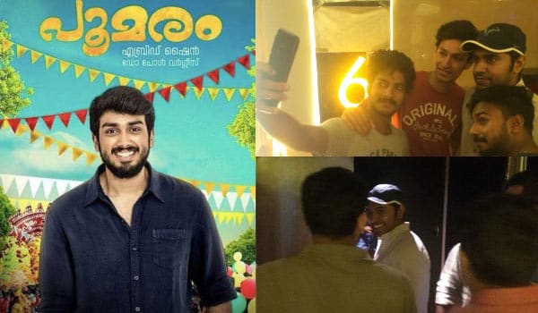 Nivin-Pauly-watched-Kalidas-jayaram-film-with-fans