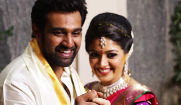 Actress-Meghana-raj-engaged-with-Kannada-Actor-Chirnajeevi-Sarja