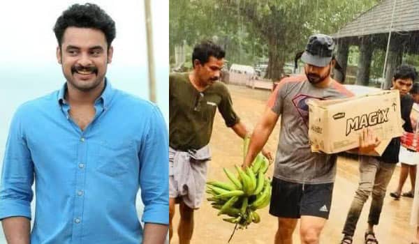Tovino-Thomas-change-his-house-as-flood-relief-camp