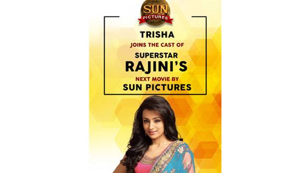 Official-:-Trisha-joints-in-Rajini-film