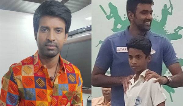 Actor-Soori-son-well-done-in-Cricket-game