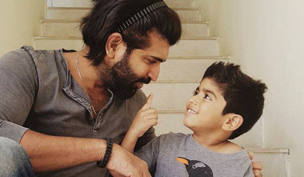 Arun-vijay-acting-with-son