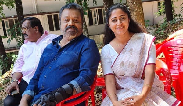 Kanika-acting-with-Suresh-gopi-after-10-years