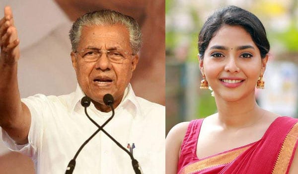 Aishwarya-Lakshmi-praises-Kerala-CM