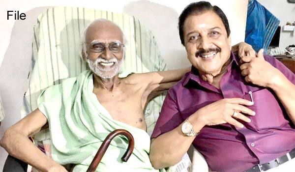 Actor-Sivakumar-condolence-to--Writer-Rajanarayanan
