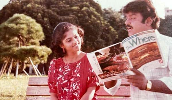 Nadhiya-about-acting-with-Vijayakanth-before-34-years
