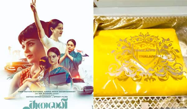 Thalaivi-team-gifts-Karchipuram-Silk-saree-to-celebrities