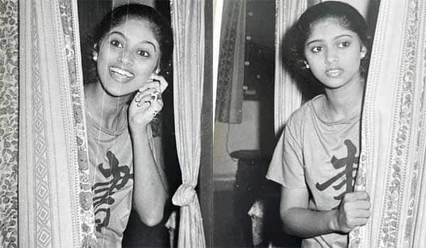 Actress-nadhiya-post-her-young-age-photo