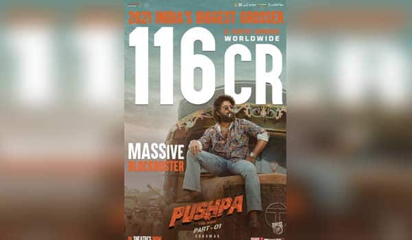 'Pushpa'-collects-Rs116-crore-in-two-days