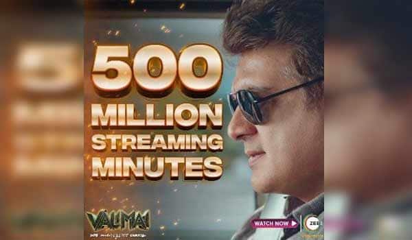 Ajith's-Valimai-creates-record-on-500-million-streaming-hours