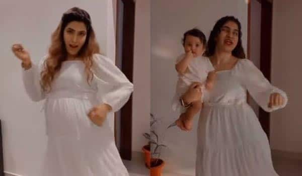 sameera-sherief's-baby-in-and-baby-out-video