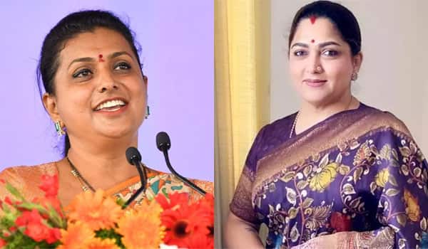 Actress-Khushboo-wishes-to-Minister-Roja