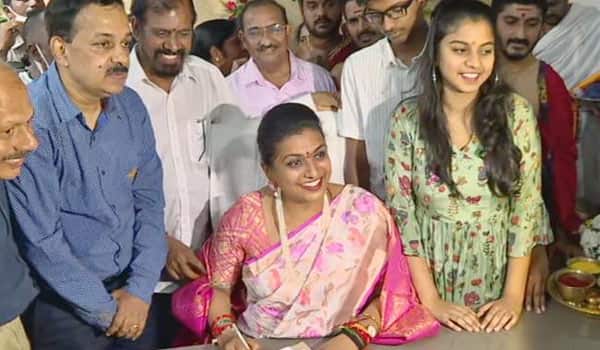 Roja-Selvamani-takes-charge-as-minister
