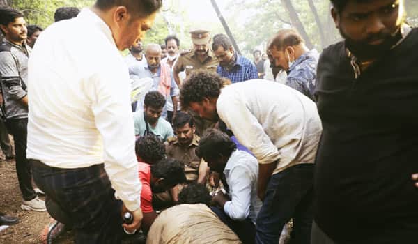 Lathi-:-Vishal-injured-at-shooting