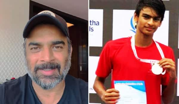 Madhavan-son-made-record-in-Swimming