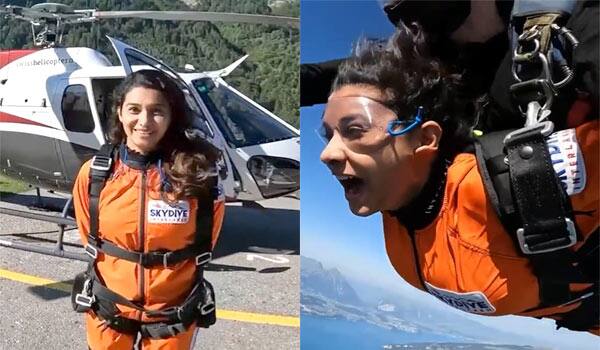 Priya-Bhavani-Shankar-do-Sky-Diving