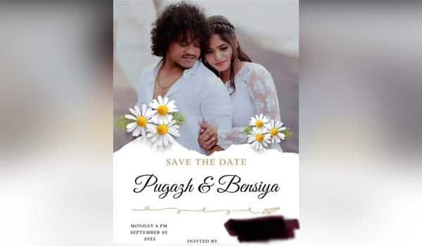 Pugazh-Marriage-Date-Announcement