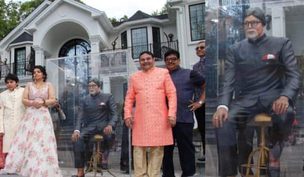Indian-American-family-installs-life-size-Amitabh-Bachchan-statue-at-New-Jersey-home