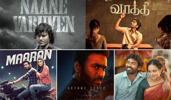After-long-time-Dhanush's-5-movies-releasing-this-year