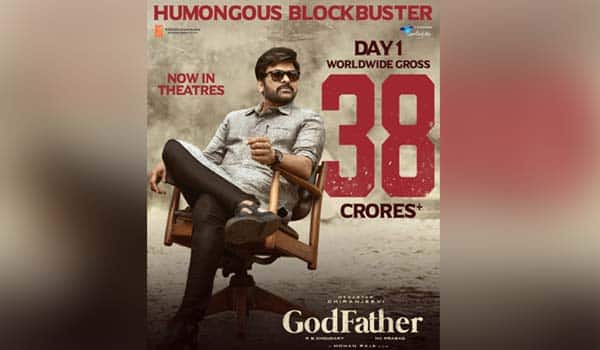 Chiranjeevi's-'God-Father':-Despite-good-reviews,-collection-is-low