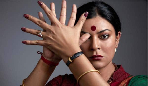 Sushmita-Sen-shares-first-look-as-transgender-activist-Gauri-Sawant-from-her-new-web-series-Taali