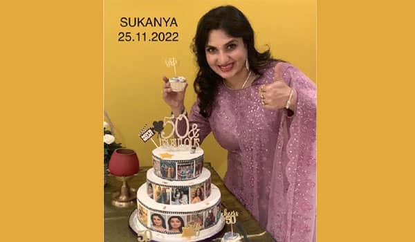 Sukanya-celebrated-her-50th-birthday