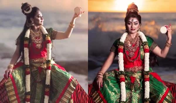 Gayathri-Yuvaraj-God-photoshoot-goes-viral