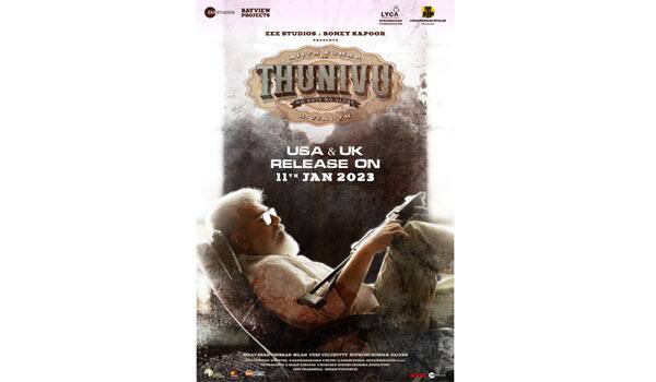 Thunivu-releasing-Jan-11-on-UK-and-USA