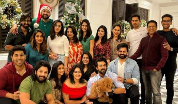 Christmas-party-given-by-Ramcharan;-Allu-Arjun-attended-with-his-family