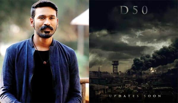 Actor-Dhanush's-50th-film-announced