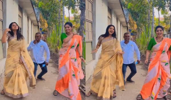 Aruvi-director-dance-with-Actress