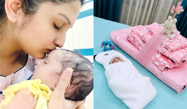 Divya-sridhar-shares-about-her-new-born-daughter
