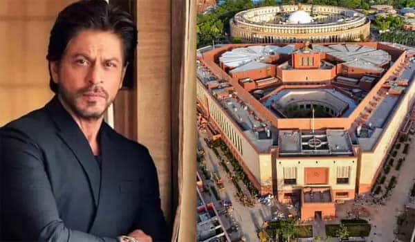 'New-abode-of-democracy':-Shah-Rukh's-ode-to-'A-New-Parliament-for-a-New-India'