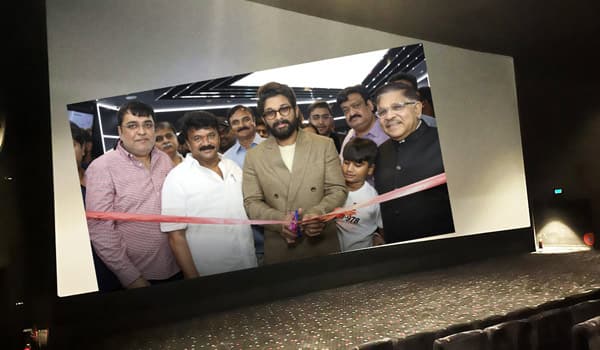 Allu-Arjun-opened-south-india's-first-LED-Theatre